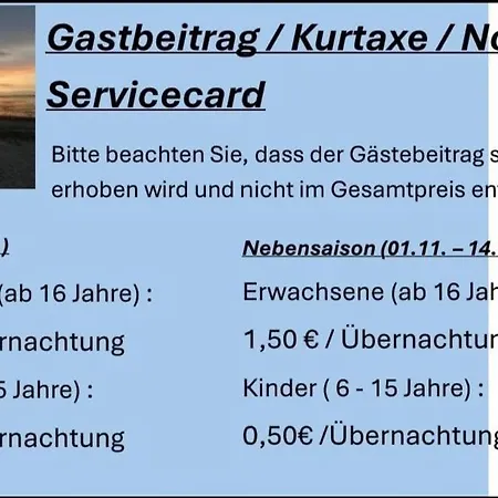 Homestay szállás Gaestezimmer Oecken *